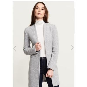 NEW Dynamite- Wool-Inspired Open Front Coat